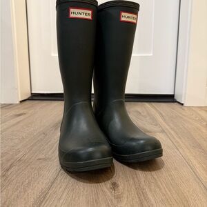 Hunter Olive Rain Boots